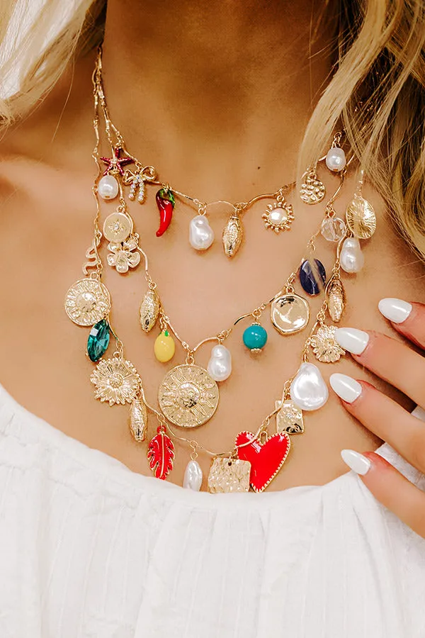 Bubbly Personality Layered Charm Necklace sold by Impressions product image thumbnail 2