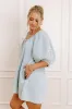 Sweetest Smile Denim Romper in Light Wash sold by Impressions
