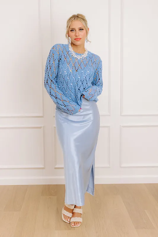 Dreamy Evenings Satin Midi Dress Set sold by Impressions