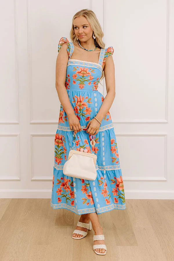 Acapulco Sunshine Floral Midi Dress sold by Impressions