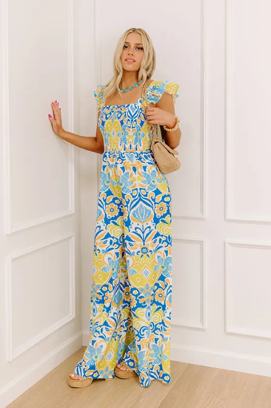 Margaritas Please Wide Leg Jumpsuit sold by Impressions