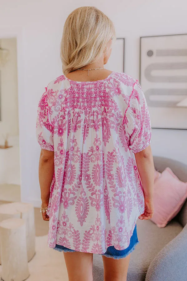 Wistful Wonder Floral Top sold by Impressions product image thumbnail 5