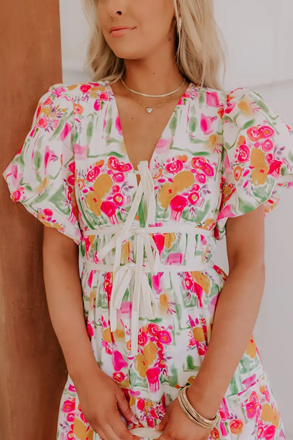 Floral Shop Pretty Mini Dress sold by Impressions product image thumbnail 3