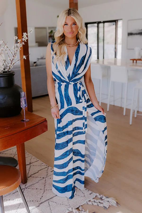 Sweet Melody Stripe Maxi Dress sold by Impressions product image thumbnail 3