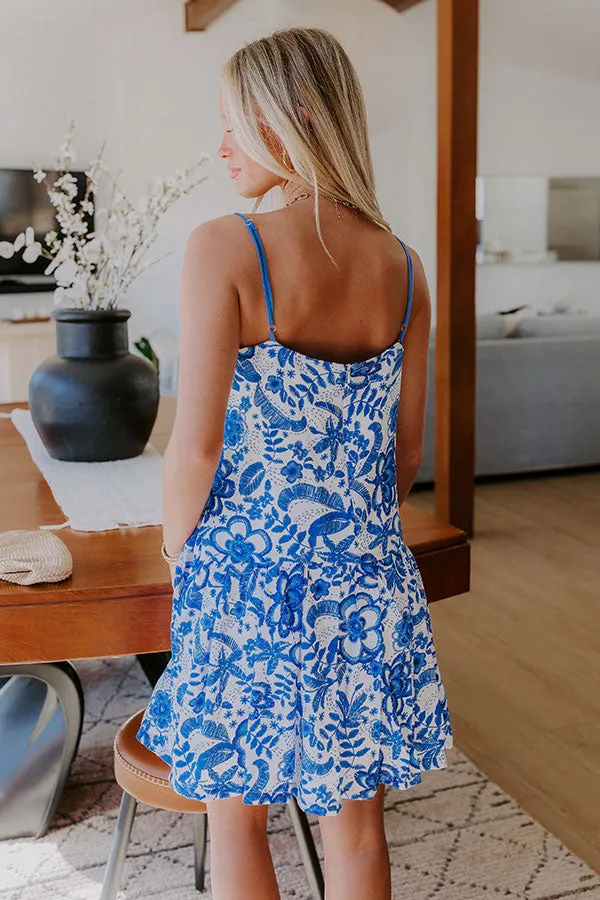 Sunny Blooms Floral Mini Dress sold by Impressions product image thumbnail 5