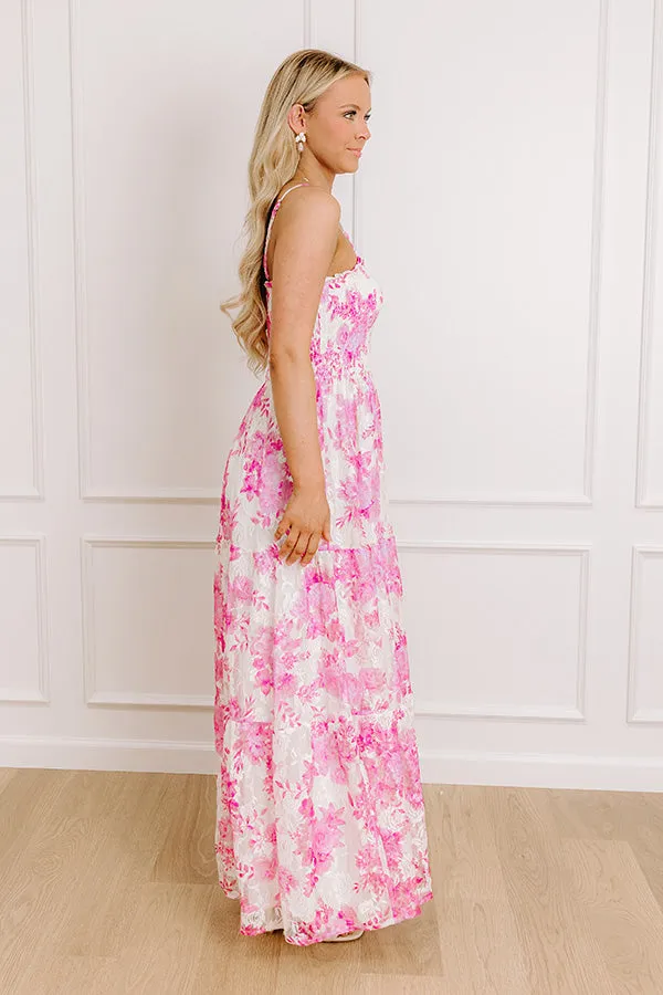 English Rose Smocked Lace Maxi Dress sold by Impressions product image thumbnail 3