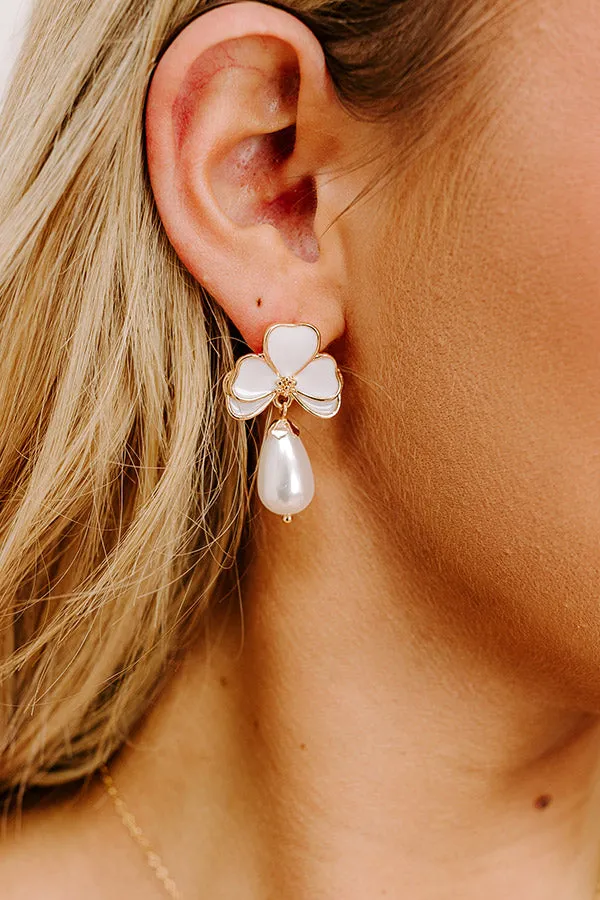 Garden Glam Earrings in White sold by Impressions product image thumbnail 2