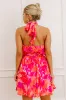 Day Party Delight Floral Mini Dress sold by Impressions