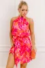 Day Party Delight Floral Mini Dress sold by Impressions