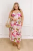 Tropical Dreams Midi Dress Curves sold by Impressions