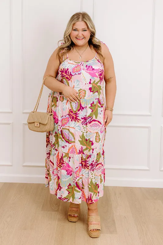 Tropical Dreams Midi Dress Curves sold by Impressions