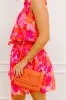 Vacay Mode Embellished Purse in Orange sold by Impressions