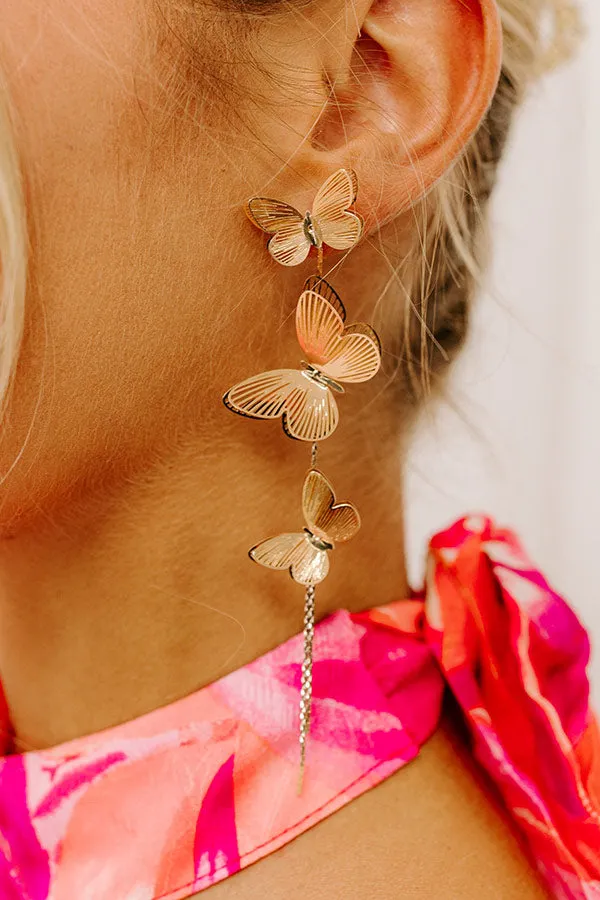 Butterfly Kisses Drop Earrings sold by Impressions product image thumbnail 2