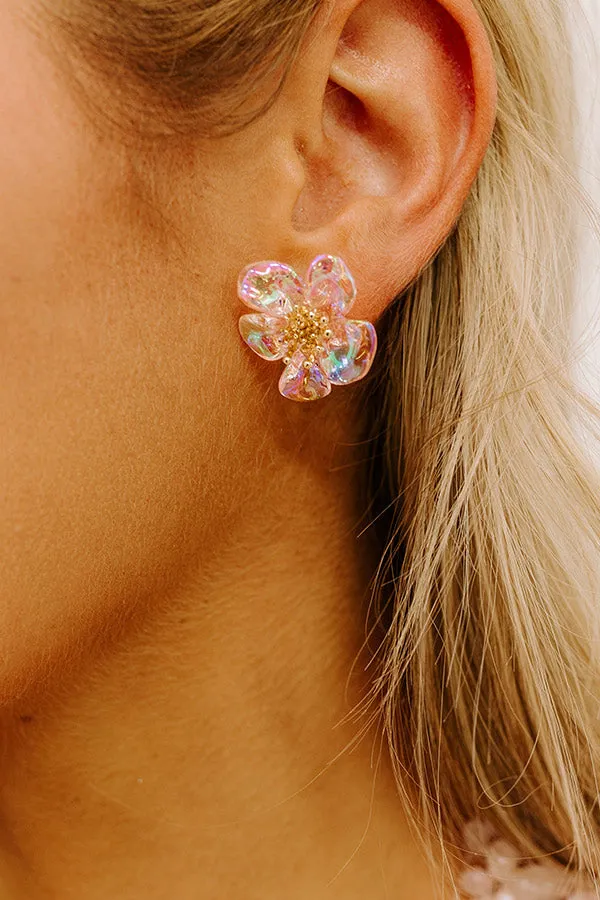 Glowing Smile Iridescent Earrings sold by Impressions product image thumbnail 2