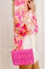 Vacay Mode Embellished Purse in Pink sold by Impressions