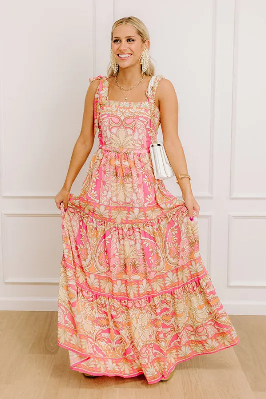 Sunshine Serenade Floral Maxi Dress sold by Impressions