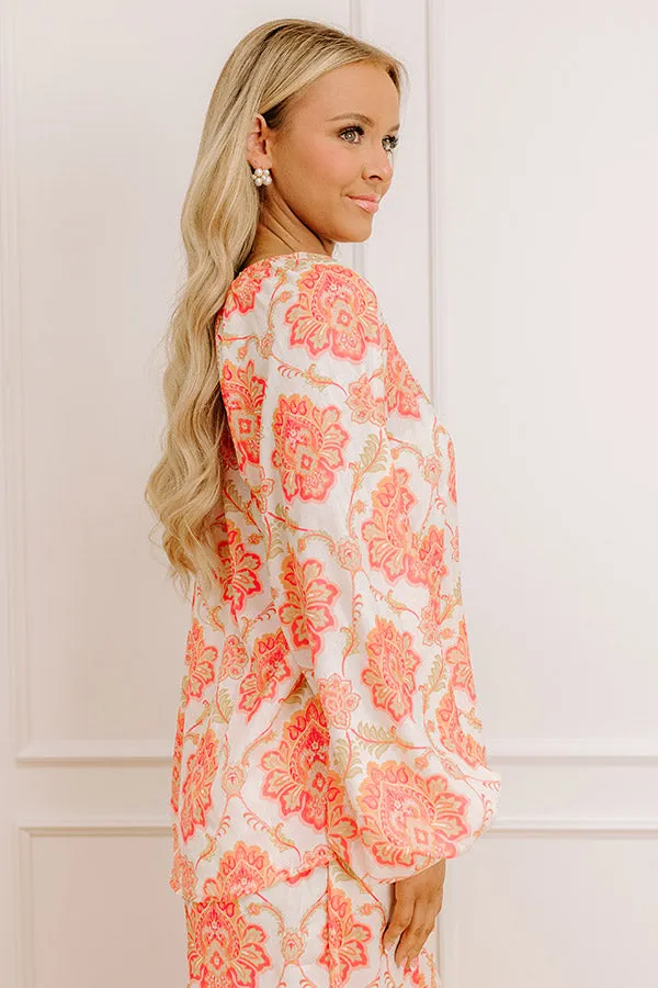 Mimosas On The Patio Shift Top sold by Impressions product image thumbnail 5