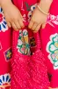 Vacay Vibes Embellished Purse in Hot Pink sold by Impressions