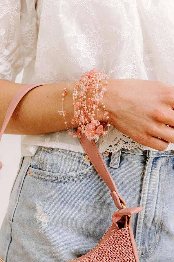 Final Touch Layered Bracelet in Blush sold by Impressions