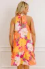 Gardenia Gorgeous Mini Dress sold by Impressions