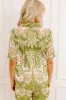 Cabana Cutie Floral Button Up sold by Impressions