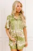Cabana Cutie Floral Button Up sold by Impressions