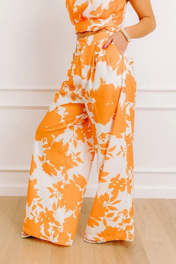 Sunkist Moment High Waist Floral Pants sold by Impressions product image thumbnail 3