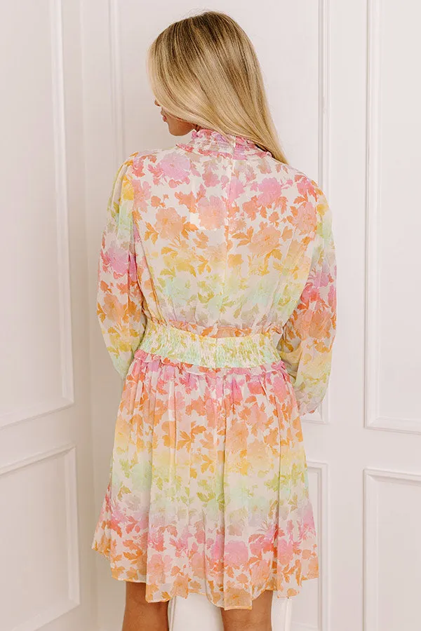 Whimsy And Wishes Floral Mini Dress sold by Impressions product image thumbnail 4