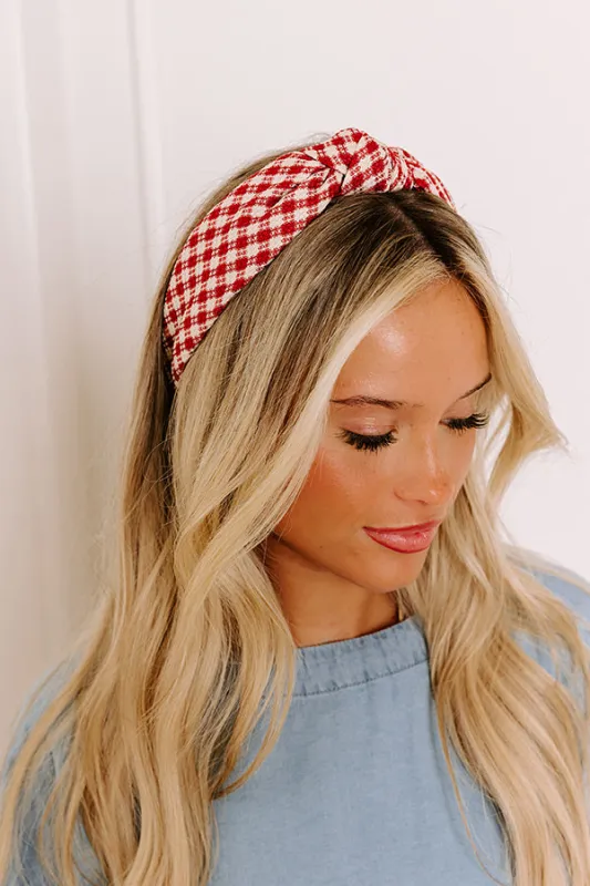Park Days Gingham Headband sold by Impressions