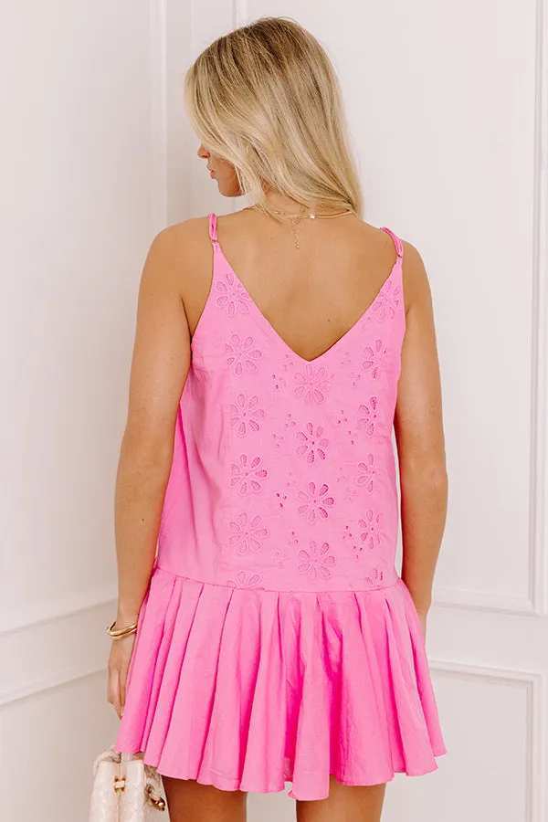 Sweet Treat Eyelet Mini Dress sold by Impressions product image thumbnail 3