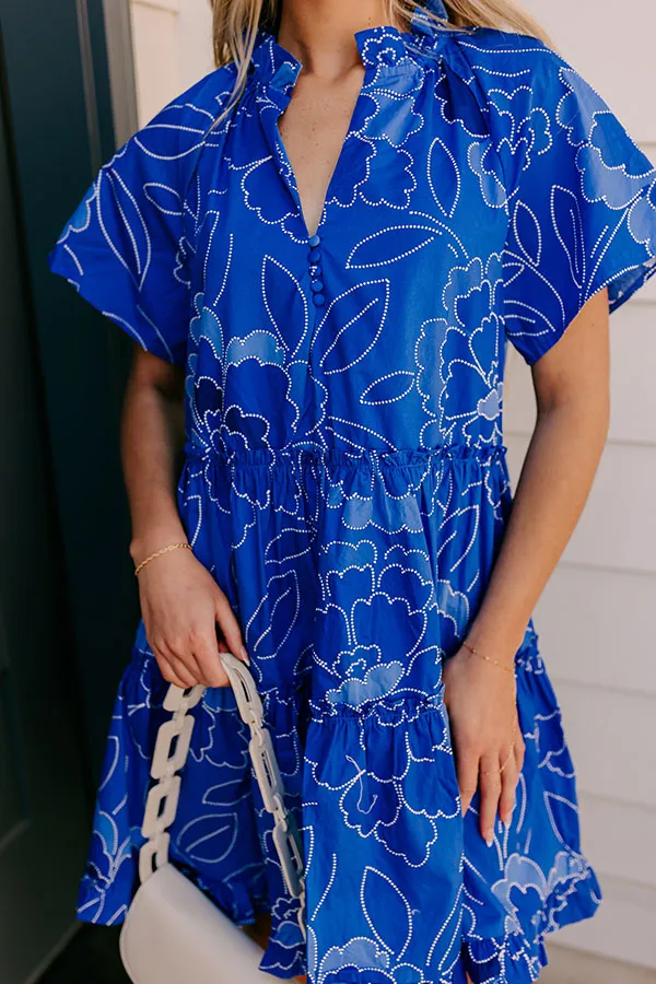 Clever And Kind Floral Mini Dress sold by Impressions product image thumbnail 3