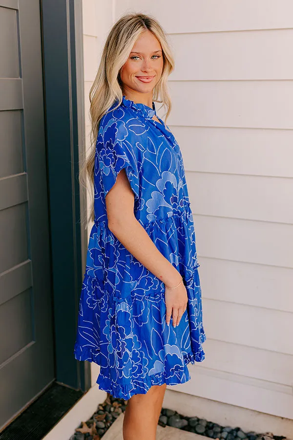 Clever And Kind Floral Mini Dress sold by Impressions product image thumbnail 4