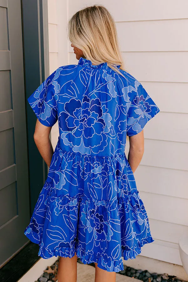 Clever And Kind Floral Mini Dress sold by Impressions product image thumbnail 5