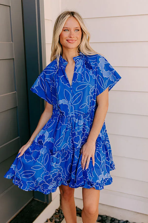 Clever And Kind Floral Mini Dress sold by Impressions product image thumbnail 2