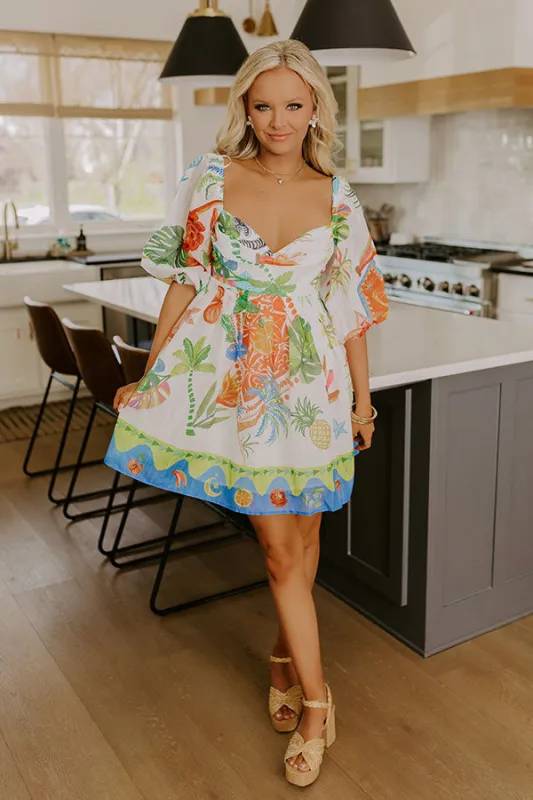 Tropical Daydream Mini Dress sold by Impressions