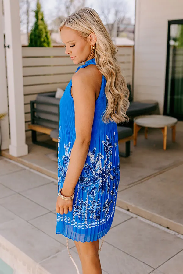 Dreamy Views Pleated Mini Dress sold by Impressions product image thumbnail 4