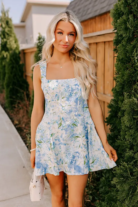 Night At The Louvre Floral Mini Dress sold by Impressions