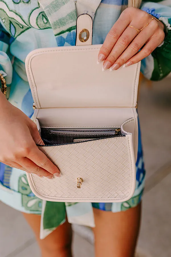 Chic Statement Faux Leather Woven Purse sold by Impressions product image thumbnail 2