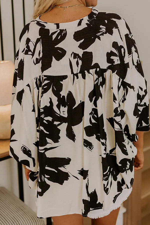 Social Club Cutie Floral Top sold by Impressions product image thumbnail 3