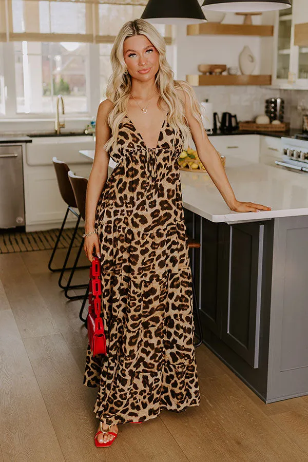Wild At Heart Leopard Maxi Dress sold by Impressions
