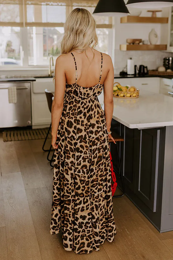 Wild At Heart Leopard Maxi Dress sold by Impressions product image thumbnail 4