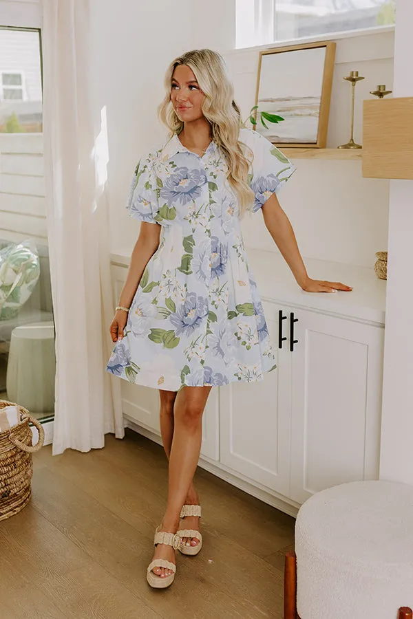 Peony Daydream Mini Dress sold by Impressions