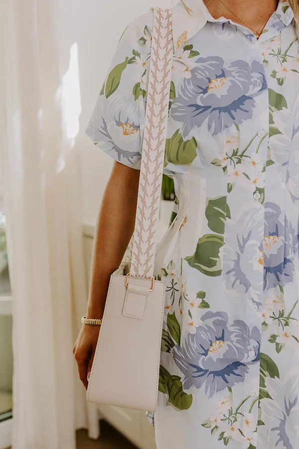 Coastal Cruise Raffia Woven Crossbody in Cream sold by Impressions product image thumbnail 3