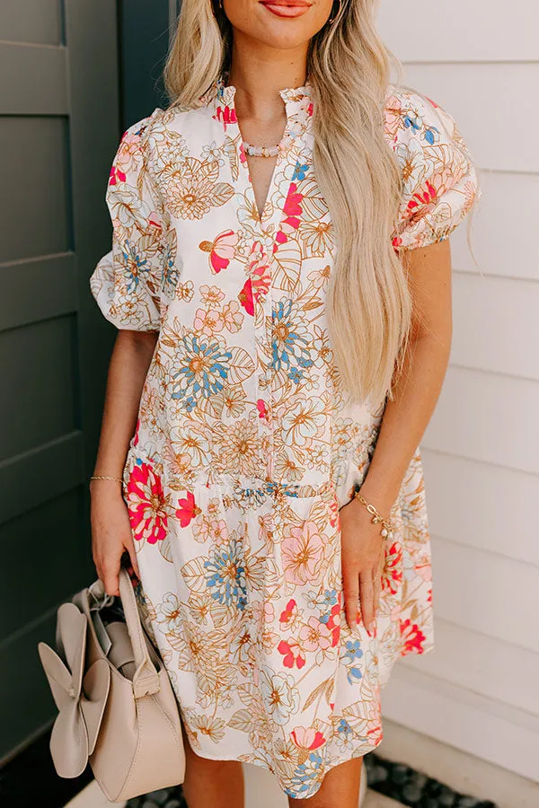 Countryside Bliss Floral Mini Dress sold by Impressions product image thumbnail 5