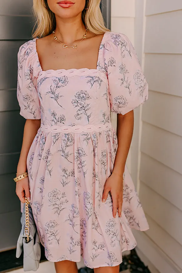 Wisteria Avenue Floral Mini Dress sold by Impressions product image thumbnail 2