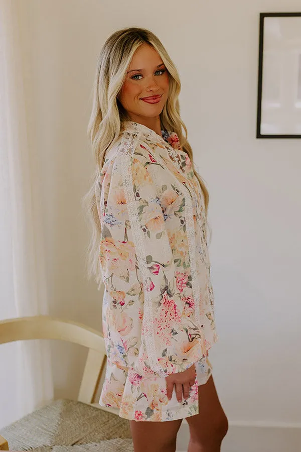 Sweet Garden Floral Button Up sold by Impressions product image thumbnail 5