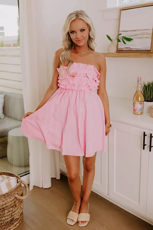 Flirty First Date Gingham Mini Dress sold by Impressions