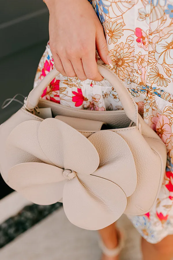 Blooming Personality Faux Leather Tote sold by Impressions product image thumbnail 3