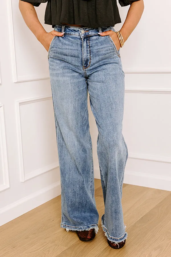 JUDY BLUE Cora High Waist Wide Leg Jean sold by Impressions product image thumbnail 2