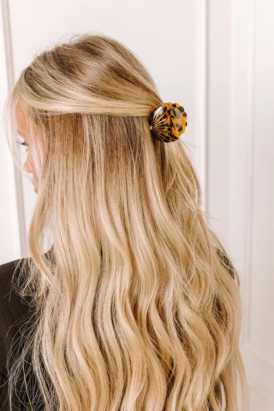 Seashells And Sunshine Hair Claw Clip in Tortoiseshell sold by Impressions